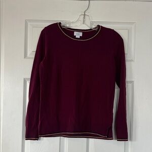 Old Navy Burgundy Crew Neck Sweater